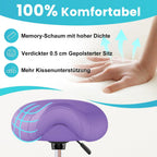 Stool Ergonomic Comfortable Rolling Chair with Wide Thick