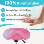 Stool Ergonomic Comfortable Rolling Chair with Wide Thick Seat