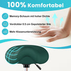 Stool Ergonomic Comfortable Rolling Chair with Wide Thick