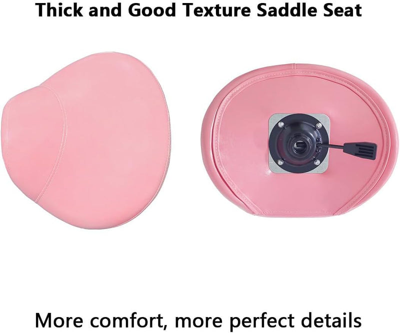 Saddle Stool Massage Rolling Work Chair for Beauty