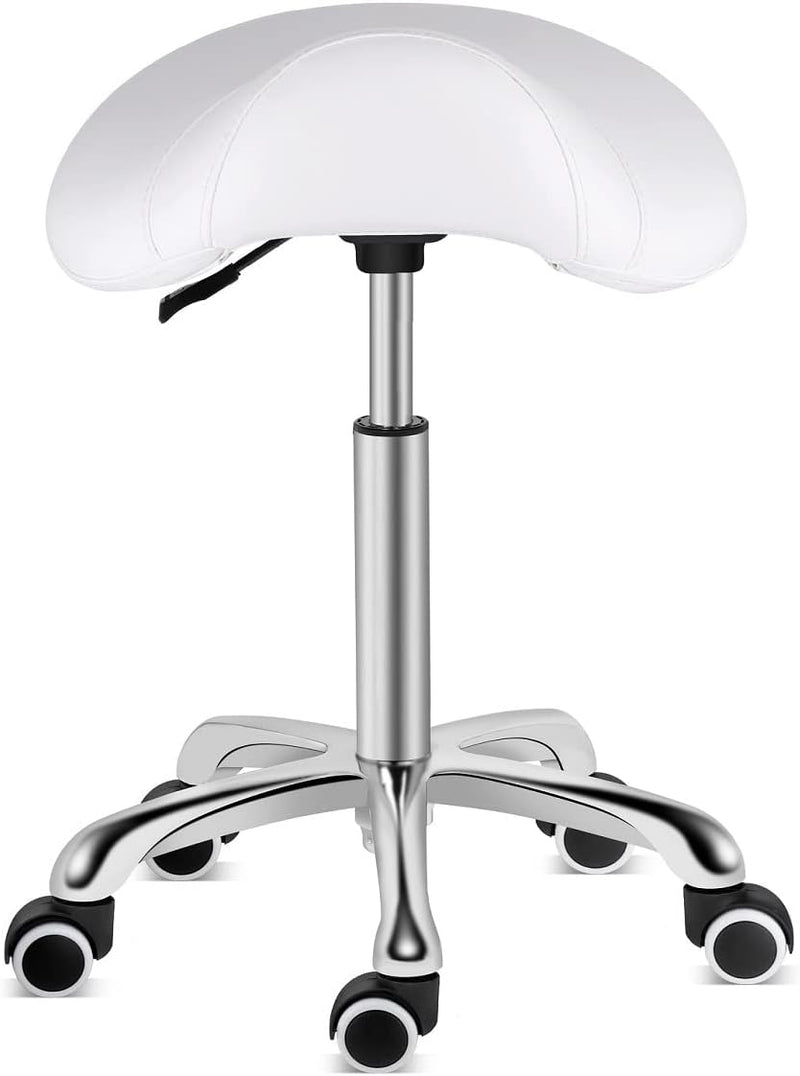 Stool Rolling Swivel Height Adjustable with Wheels