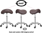 Stool Rolling Swivel Height Adjustable with Wheels
