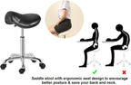 Stool Rolling Swivel Height Adjustable with Wheels