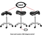 Stool Rolling Swivel Height Adjustable with Wheels