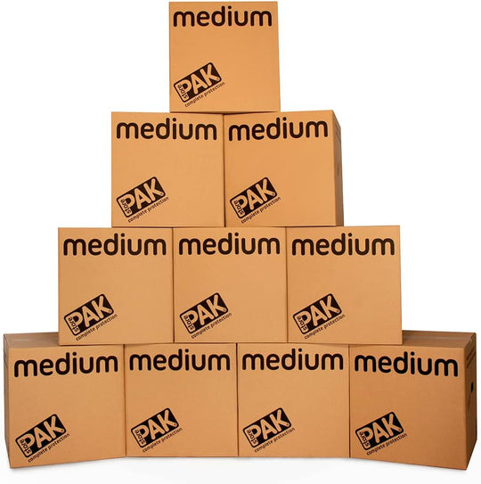 Storage Boxes Archive Cardboard with Handles 64 Litres