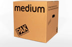 Storage Boxes Archive Cardboard with Handles 64 Litres