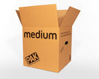 Storage Boxes Archive Cardboard with Handles 64 Litres