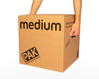 Storage Boxes Archive Cardboard with Handles 64 Litres