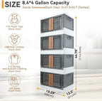 Storage Cabinet 8.4 Gallon (Set of 2)