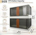 Storage Cabinet 8.4 Gallon (Set of 2)
