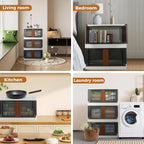 Storage Cabinet 8.4 Gallon (Set of 2)