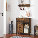 Storage Cabinet Adjustable Shelf Sliding Barn Door Steel