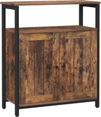 Storage Cabinet Adjustable Shelf Sliding Barn Door Steel