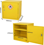 Storage Cabinet Fire Proof Flammable Industries Coshh Metal