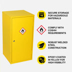 Storage Cabinet Fire Proof Flammable Industries Coshh Metal