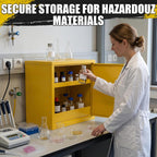 Storage Cabinet Fire Proof Flammable Industries Coshh Metal