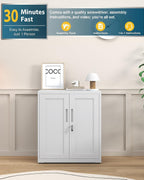 Storage Cabinet Metal Locking Garage Office with Adjustable
