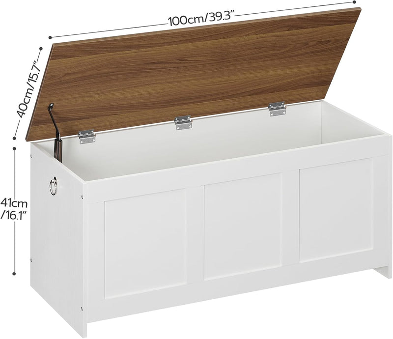 Storage Chest Wooden Bench Blanket Box Storages Trunk