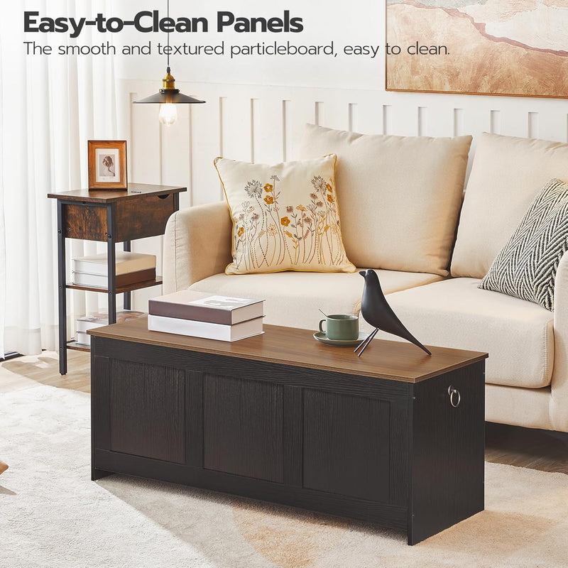 Storage Chest Wooden Bench Blanket Box Storages Trunk