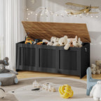 Storage Chest Wooden Bench Blanket Box Storages Trunk