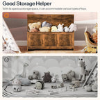 Storage Chest Wooden Bench Blanket Box Storages Trunk