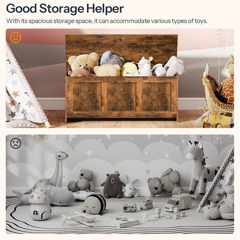 Storage Chest Wooden Bench Blanket Box Storages Trunk