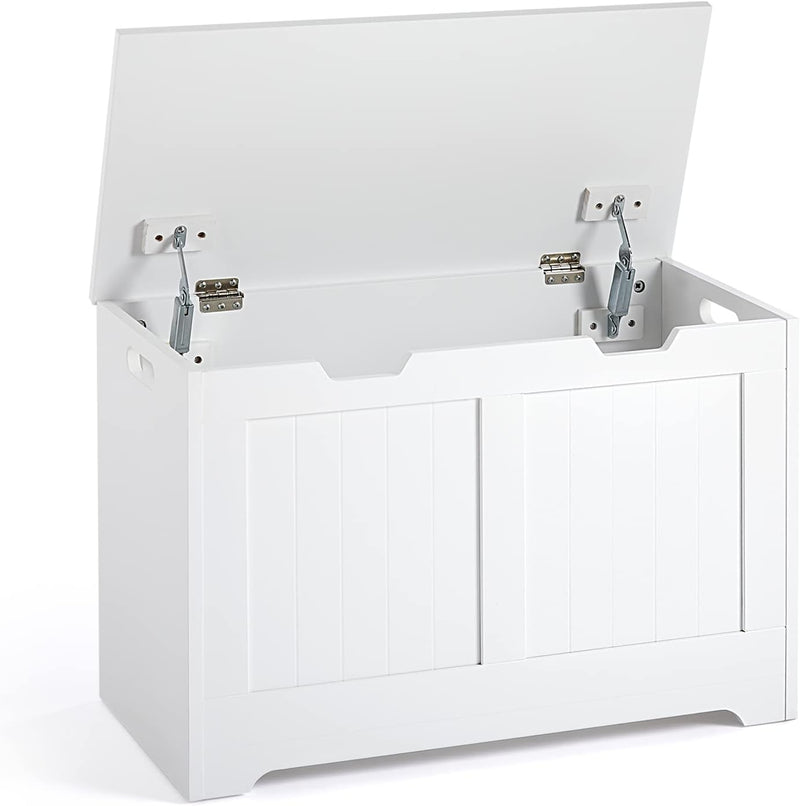 Storage Chest Wooden Box with Lid Large Capacity