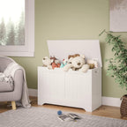 Storage Chest Wooden Box with Lid Large Capacity