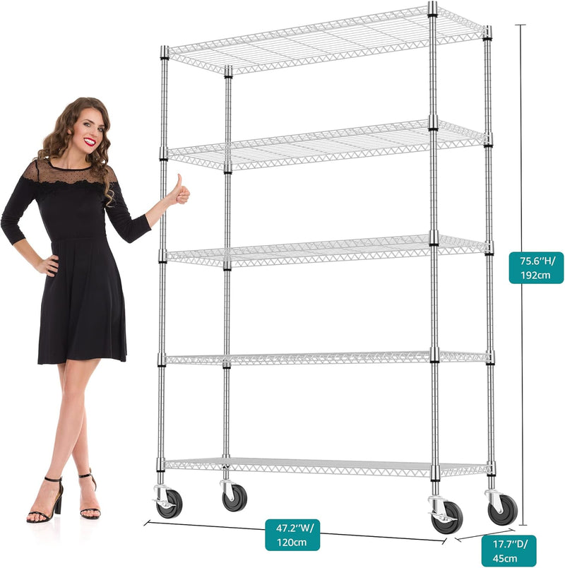 Storage Shelves 4 Tier