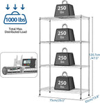 Storage Shelves 4 Tier