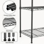 Storage Shelves 4 Tier