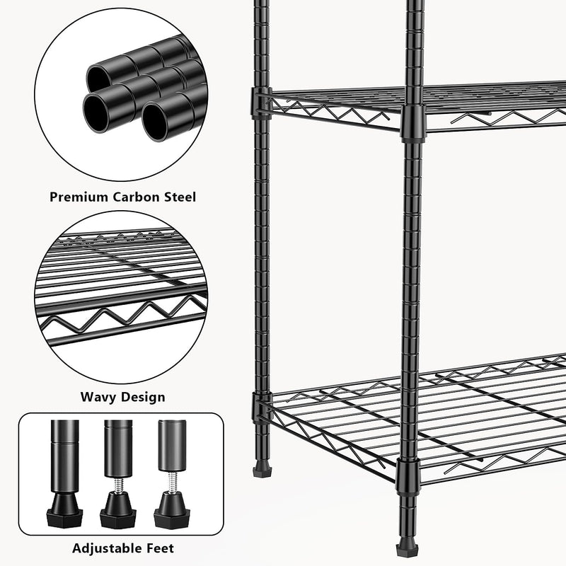 Storage Shelves 4 Tier