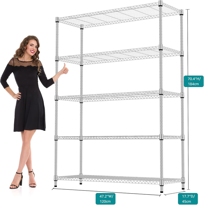 Storage Shelves 4 Tier