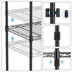 Storage Shelves 4 Tier