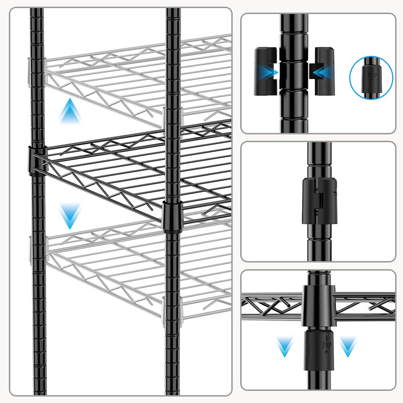 Storage Shelves 4 Tier
