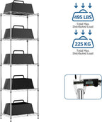 Storage Shelves 4 Tier