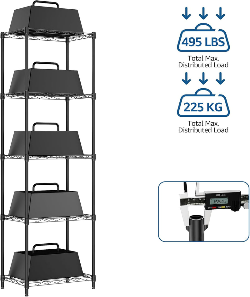 Storage Shelves 4 Tier