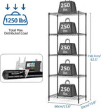 Storage Shelves 4 Tier