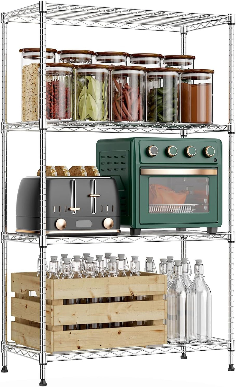 Storage Shelves 4 Tier