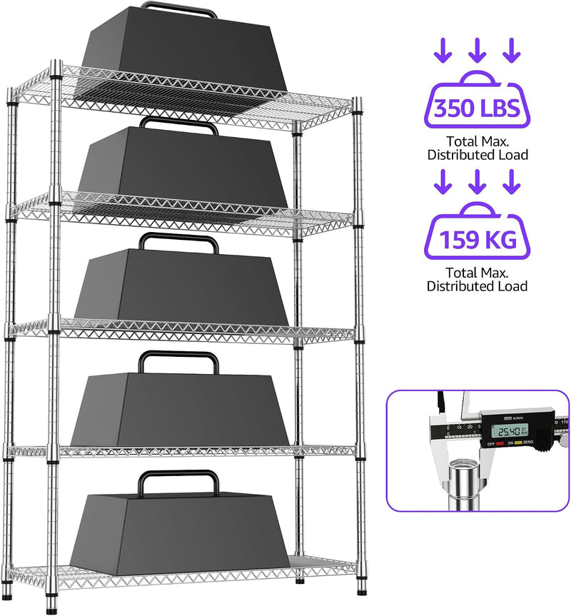 Storage Shelves 4 Tier