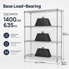 Storage Shelves 4 Tier