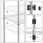 Storage Shelves 4 Tier