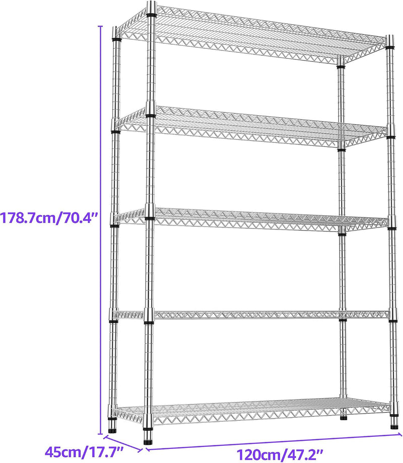 Storage Shelves 4 Tier