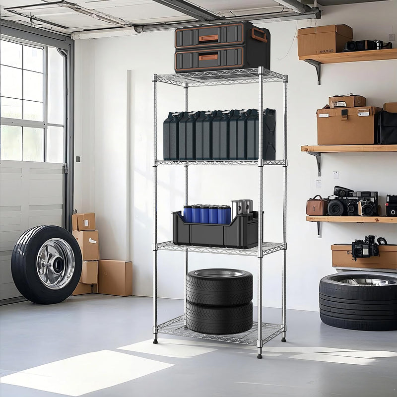 Storage Shelves 4 Tier
