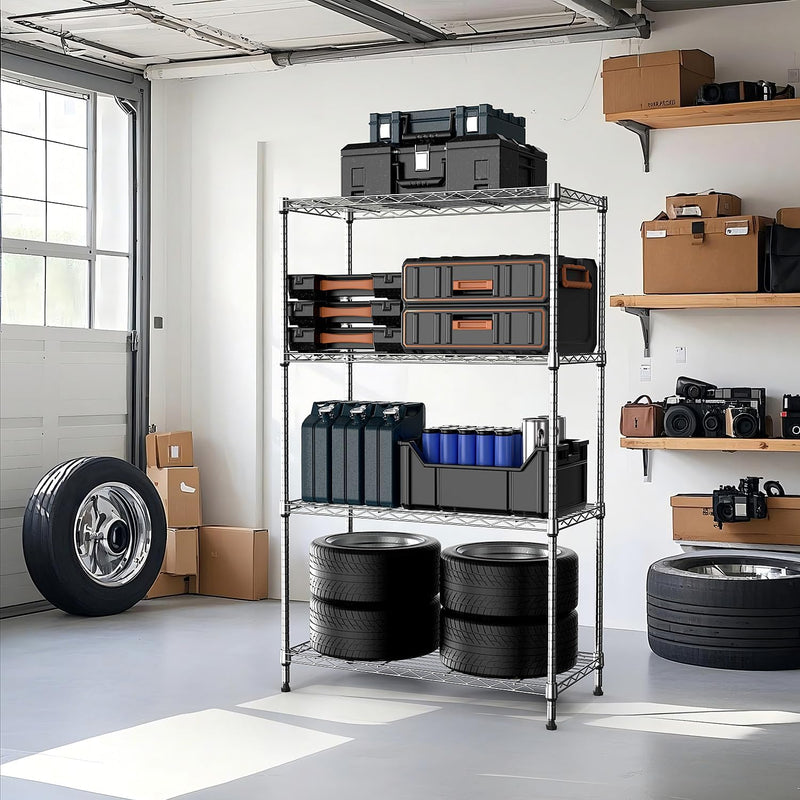 Storage Shelves 4 Tier