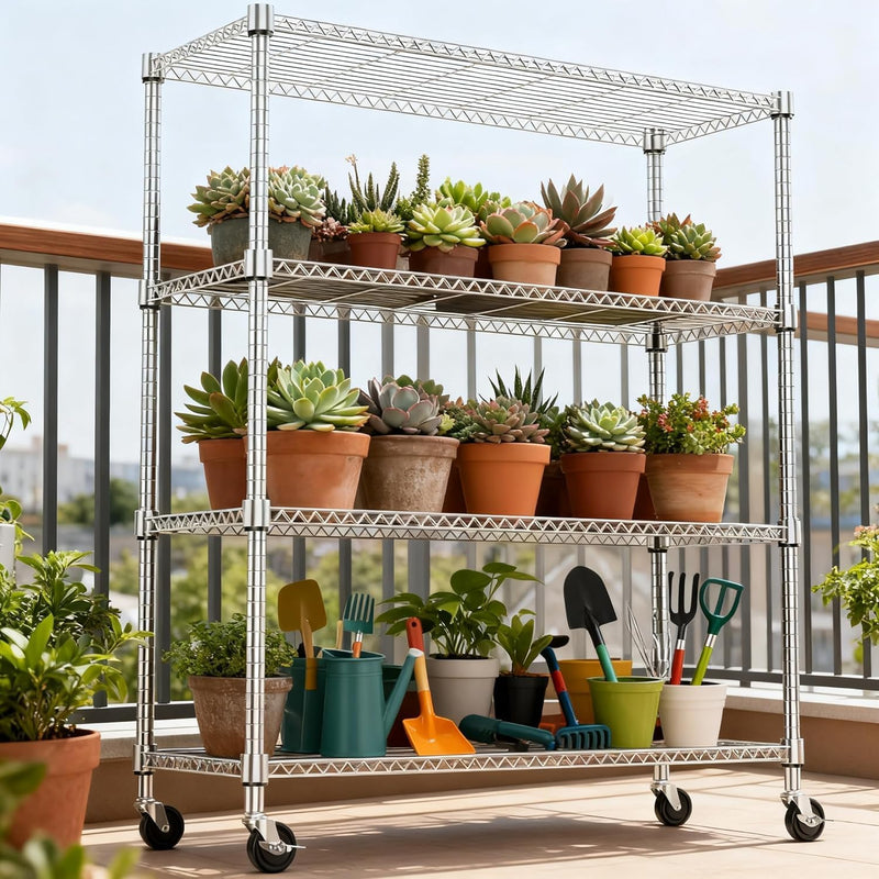 Storage Shelves 4 Tier