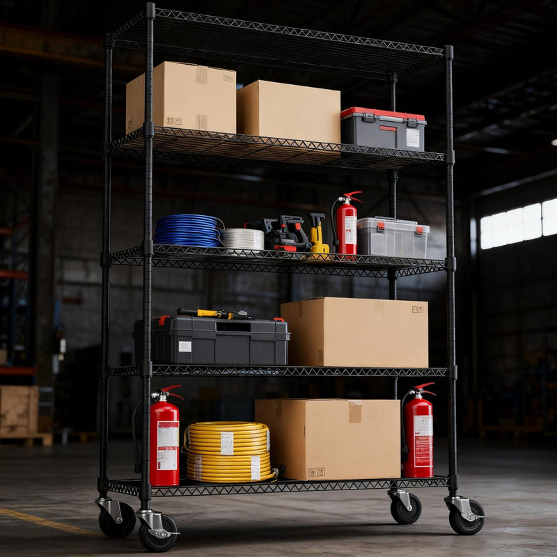 Storage Shelves 4 Tier