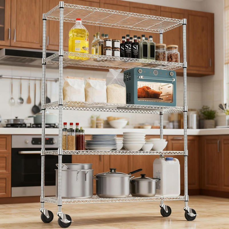 Storage Shelves 4 Tier