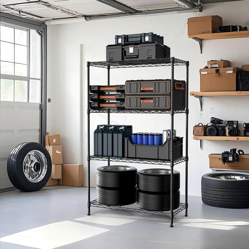 Storage Shelves 4 Tier