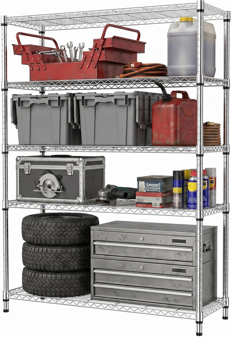 Storage Shelves 4 Tier